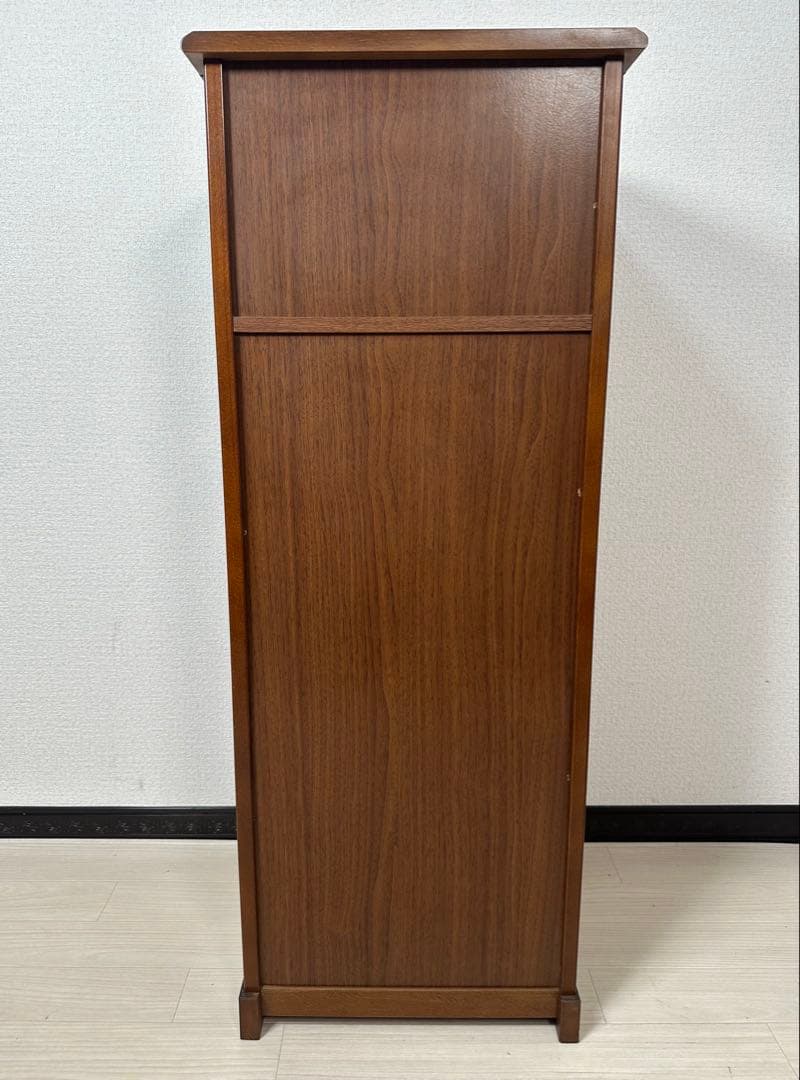 カリモク コロニアル ドレッサー チェスト 化粧台 鏡 ミラー 希少品 ※i4※