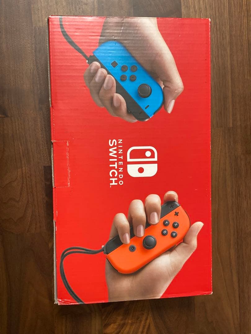 Nintendo Switch 動作確認済み 付属品完備 完品セットオマケ付き「Nintendo Switch 本体 ネオンレッド」初期化