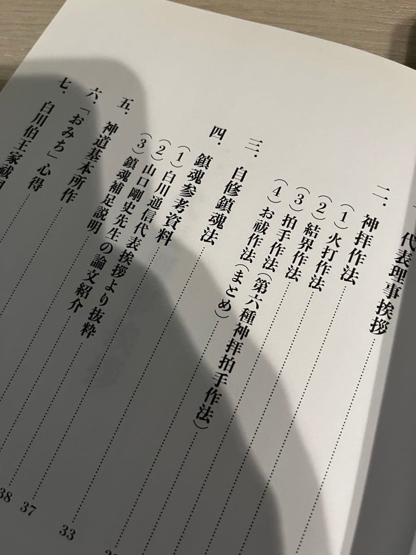 第六種神拝作法集