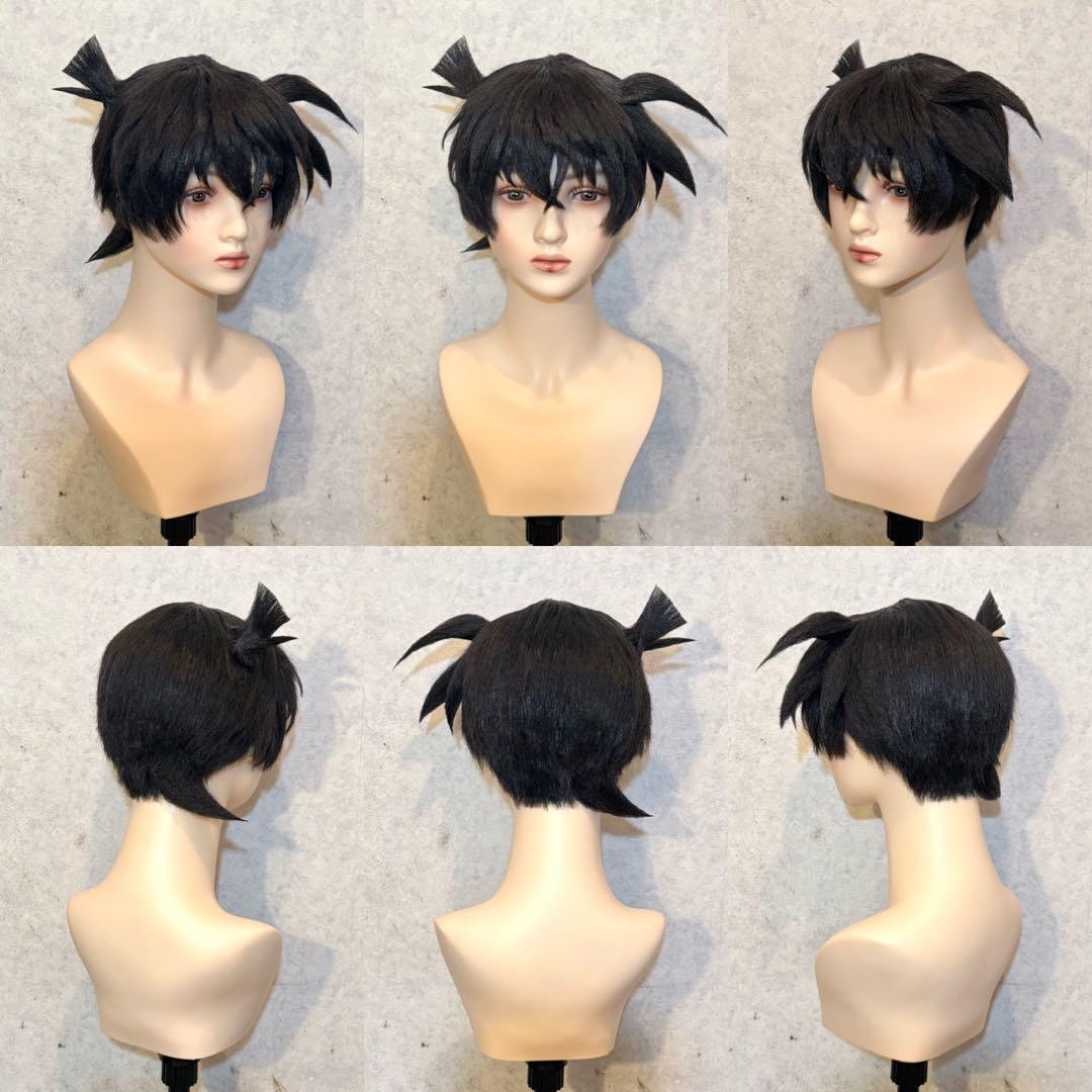 江戸川コナン 工藤新一 名探偵コナン ウィッグ コスプレ - メルカリ