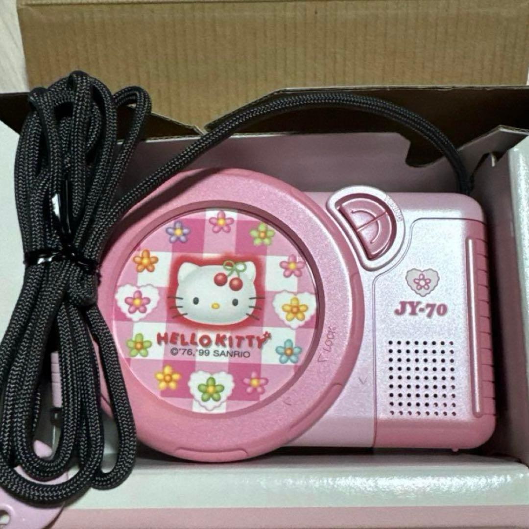 激レア希少 デザインハローキティ 小型 液晶カラーテレビ CASIO JY-70