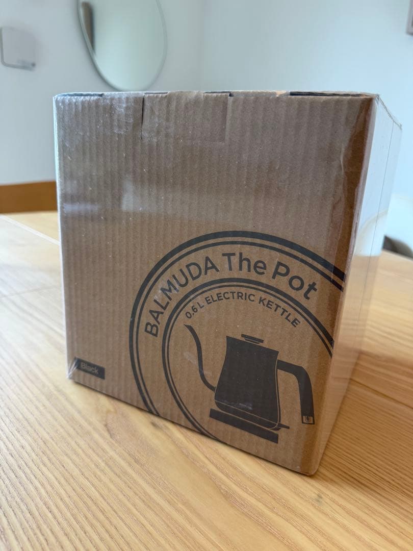 【未開封】BALMUDA The Pot 0.6L 電気ケトル