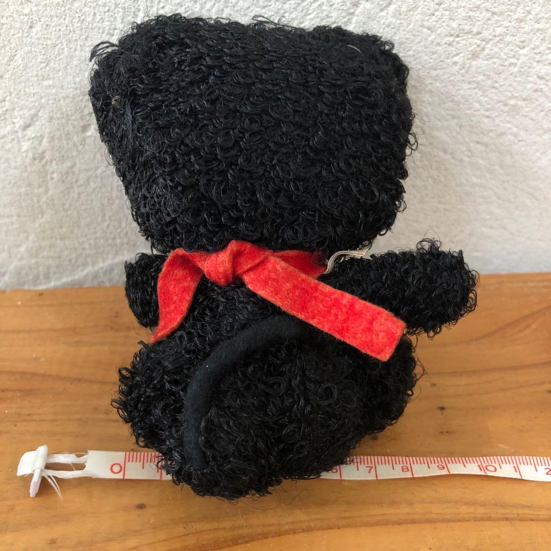 昭和レトロ ヴィンテージ それいゆ手工芸品 ぬいぐるみ 黒猫 - メルカリ