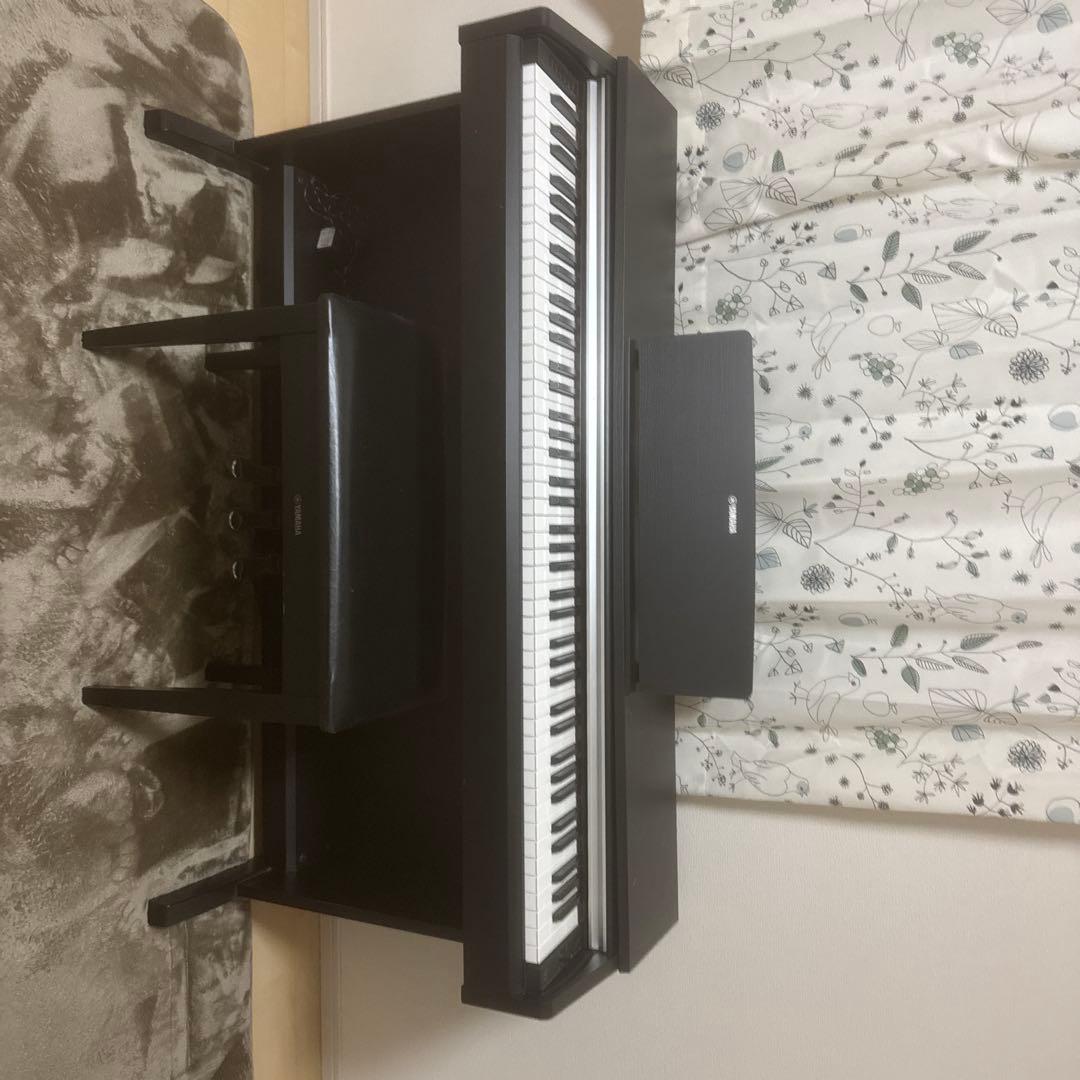 Yamaha 電子ピアノ 黒 椅子付き