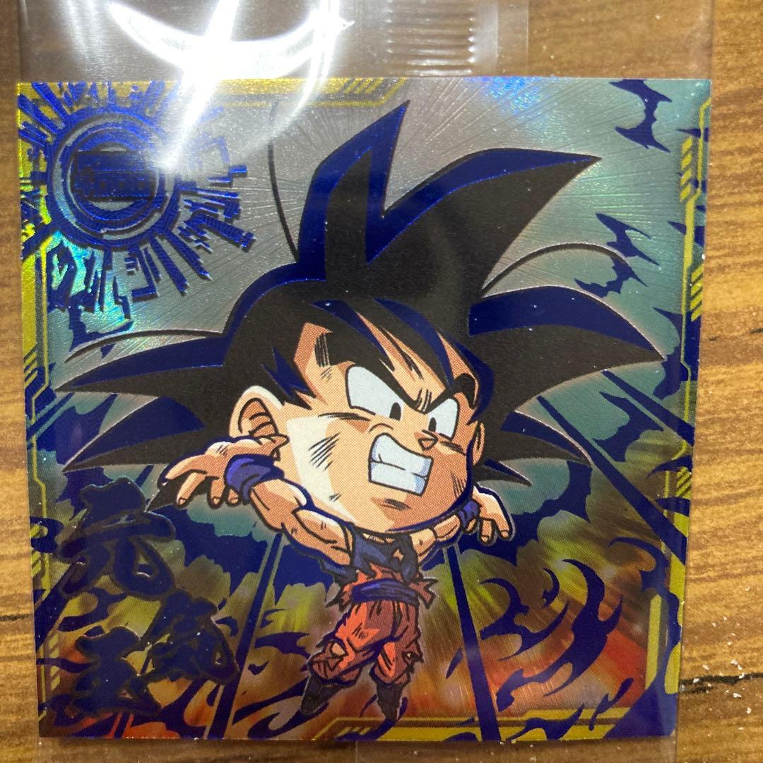 ドラゴンボール超戦士シールウエハース 超9-32 SEC 孫悟空シークレット