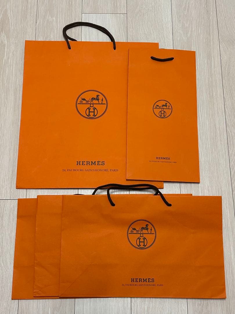 エルメス⭐︎紙袋42枚+箱4個 まとめ売り - メルカリ