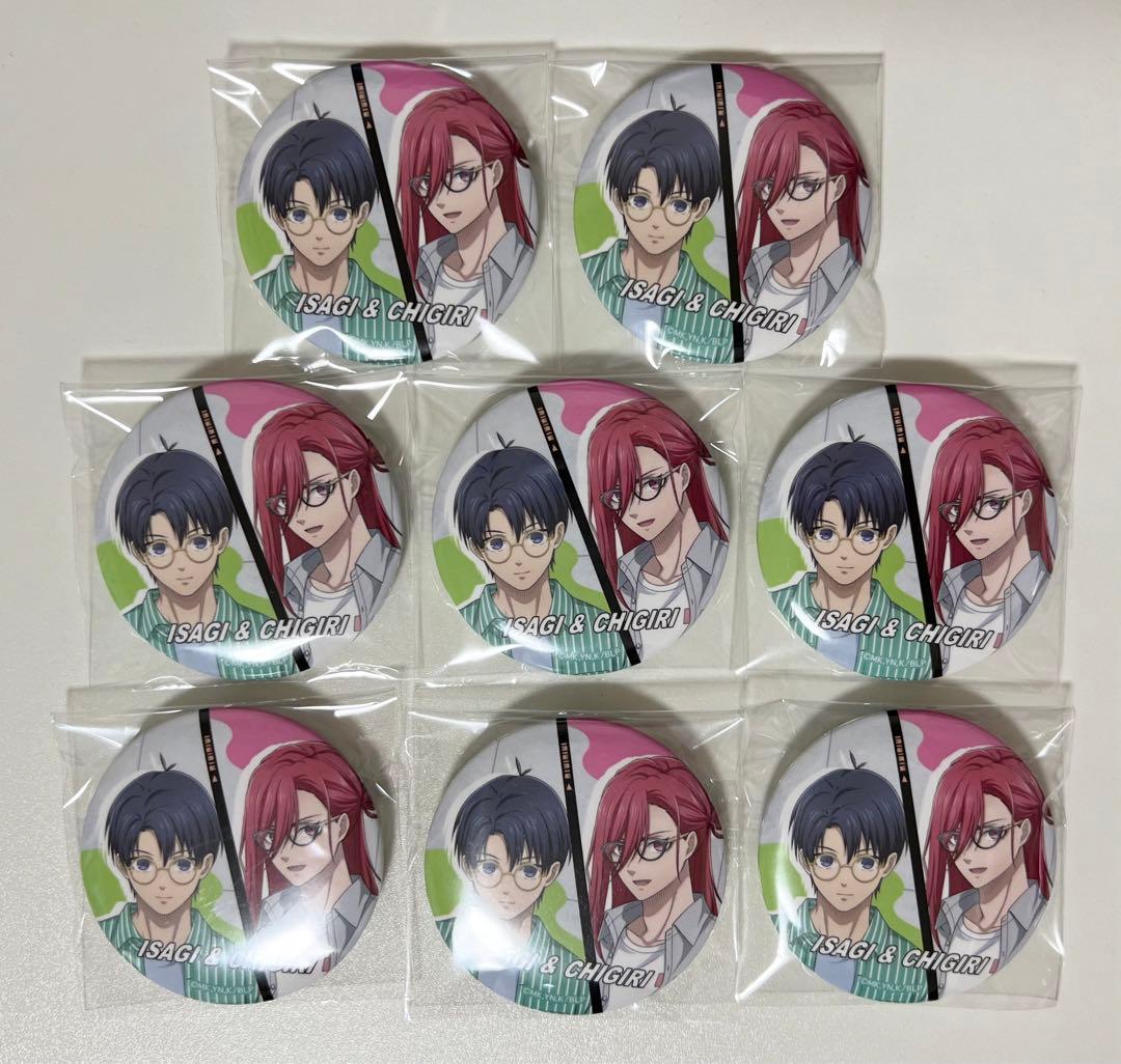 ブルーロック 缶バッジ 休日メガネ 潔 千切 ペア缶 - メルカリ