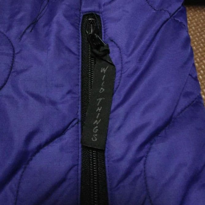 ビンテージ USA製 ワイルドシングス リバーシブル 中綿 ナイロン