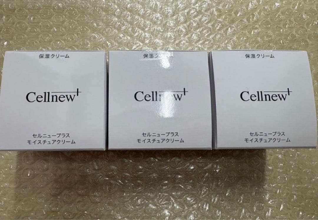 残り1セットセルニュープラス モイスチュアクリーム3本セット早い者