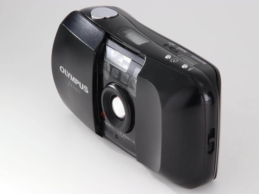 動作確認済】OLYMPUS μ オリンパス ミュー ブラック #5969 - フィルム