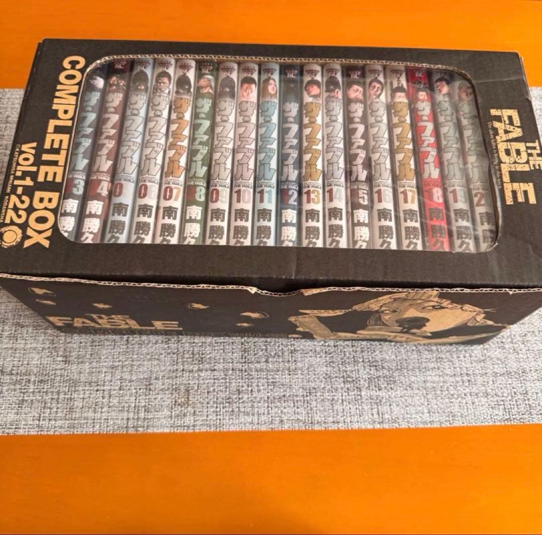 ザ　ファブル　コンプリートBOX 売り切り　送料込み ザ・ファブル』収納BOX付きセット | 漫画全巻ドットコム