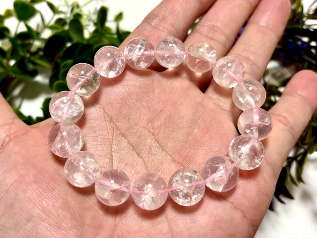 究極品質 虹煌めく愛の守護石 幻のプレミアムアイリスローズクォーツ