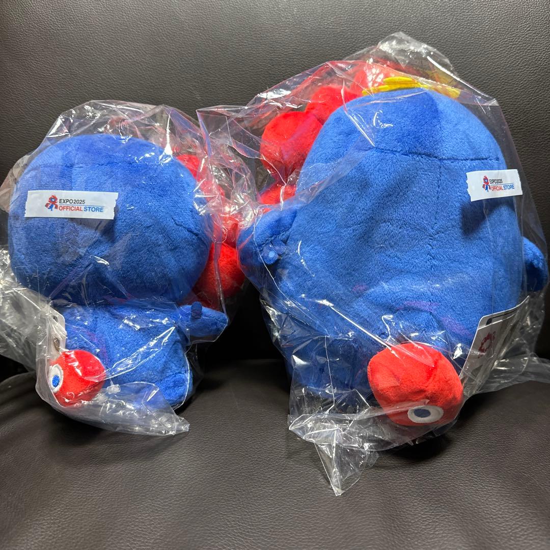 大阪関西万博 ガチャピン・ムックミャクミャクなりきりぬいぐるみ