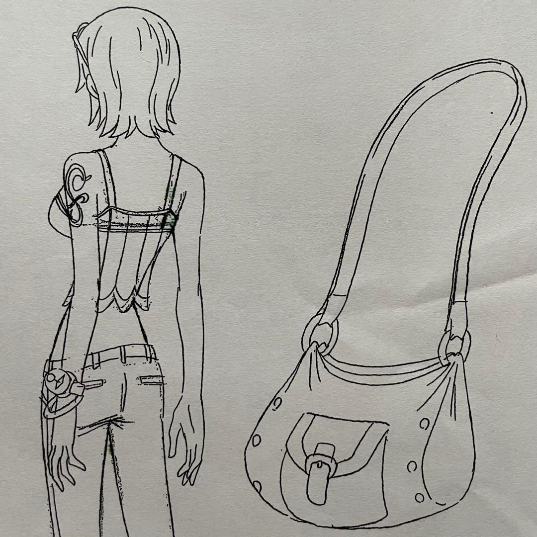 決定稿 1枚 設定資料 ナミ Nami バッグ ONE PIECE ワンピース