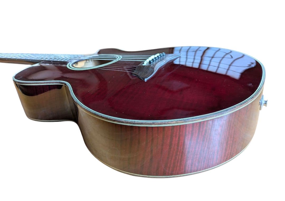 ナルト様専用【美品】タカミネ NPT115 杢目ワインレッド - メルカリ