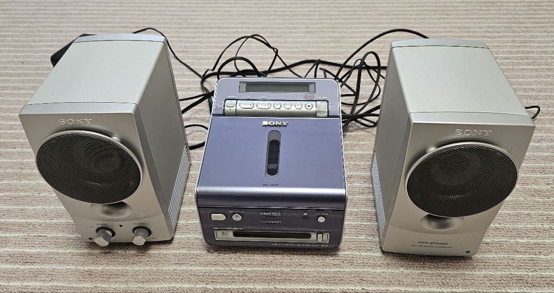 ソニー LAM-Z1 ミニディスクデスクトップオーディオシステム - メルカリ
