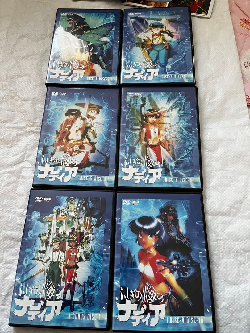 ふしぎの海のナディアTHESECRETOFBLUEWATER DVD11枚セット - メルカリ