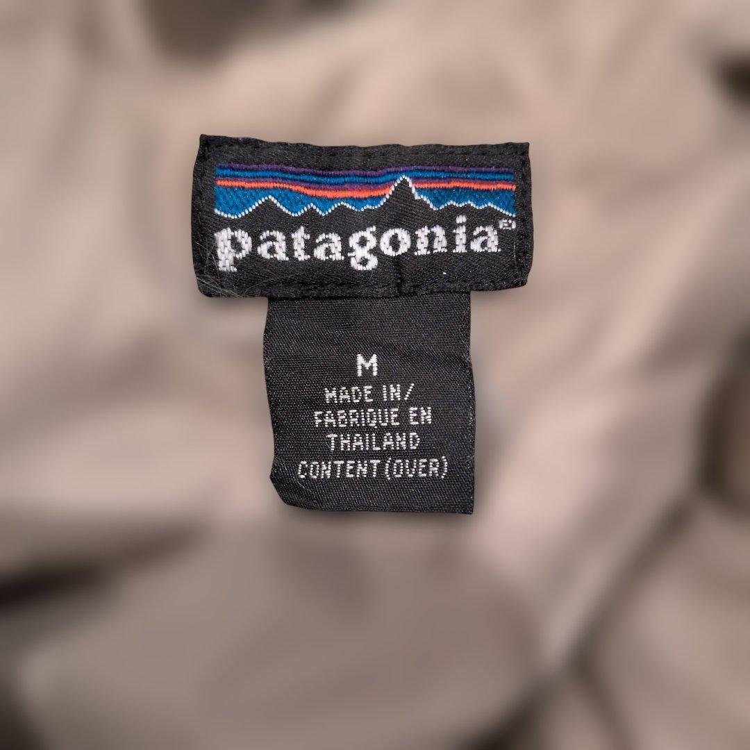 00s パタゴニア パフジャケット 2001年 カーキ オリーブ グリーン L