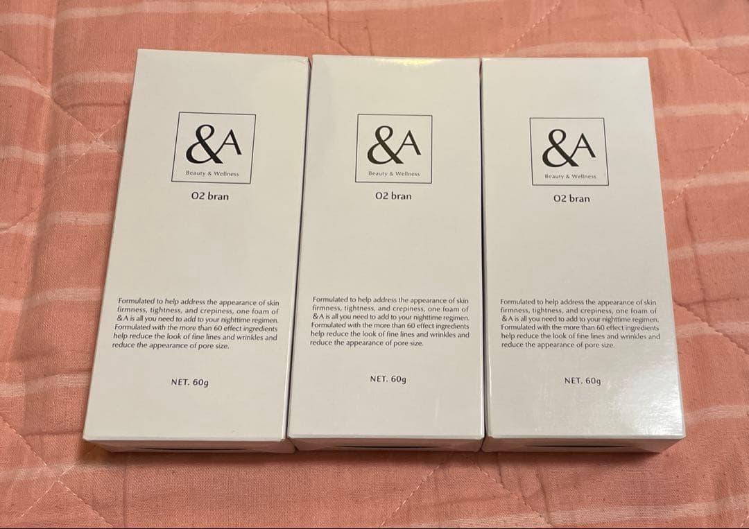 アンドエー &A O2 bran オーツーブラン 60g×6本 炭酸パック &A株式会社