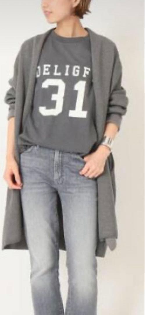 Twins cotton ショートガウン Deuxieme Classe グレー