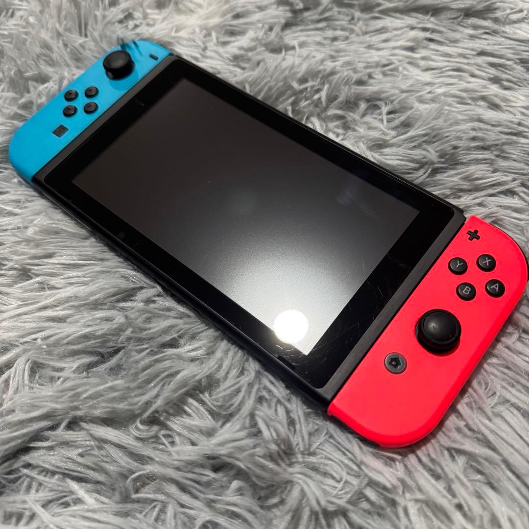 美品】Nintendo Switch 本体 ジョイコン ドック グリップ - メルカリ