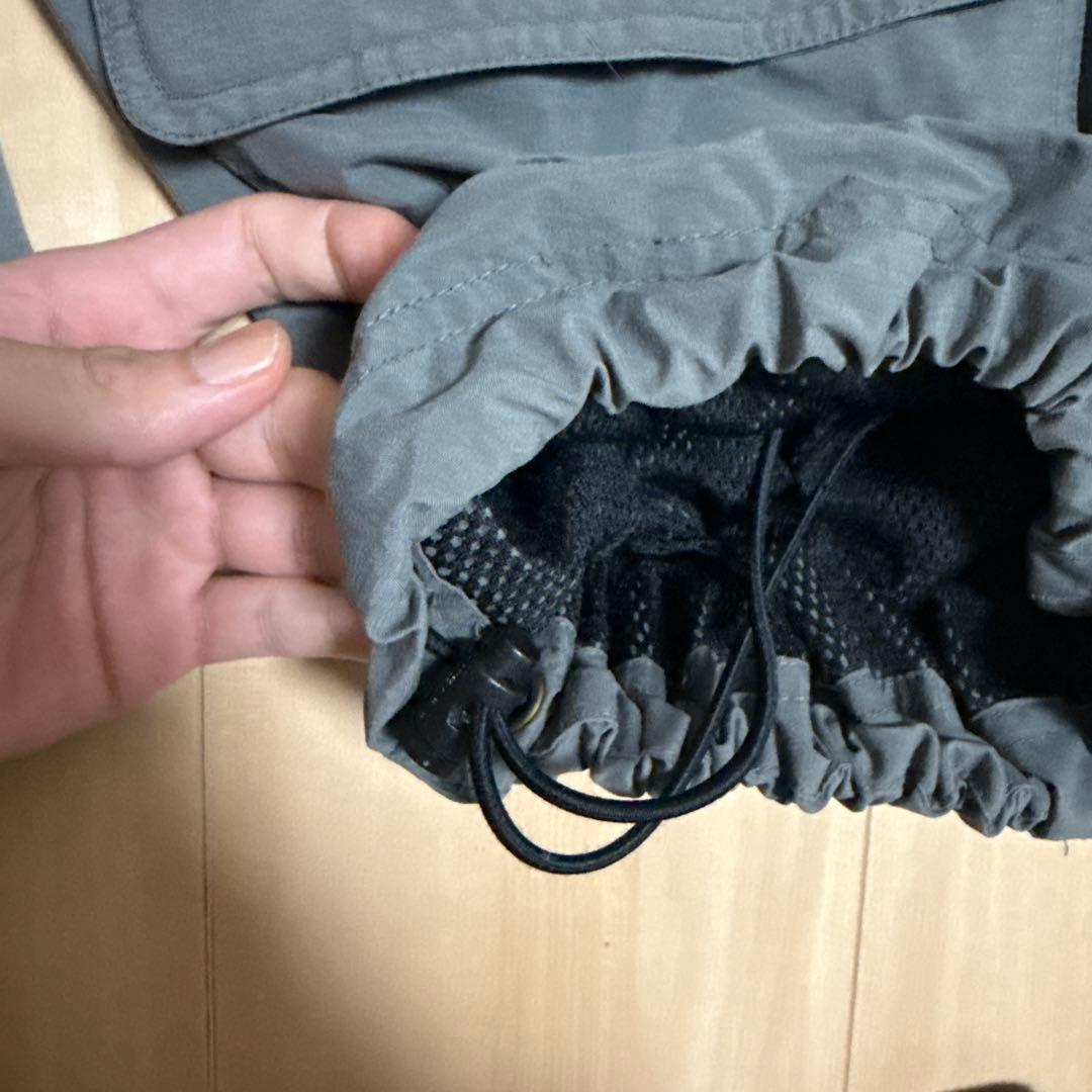 90s L.L.Bean エルエルビーン ナイロンジャケット　ドローコード付き