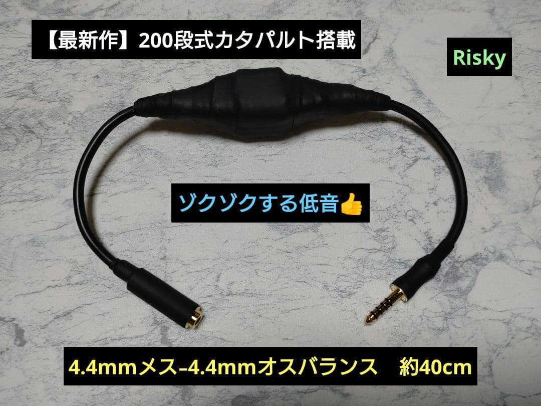 最新作】200段式カタパルト搭載 4.4㍉メス-4.4㍉オス 約40cm - メルカリ