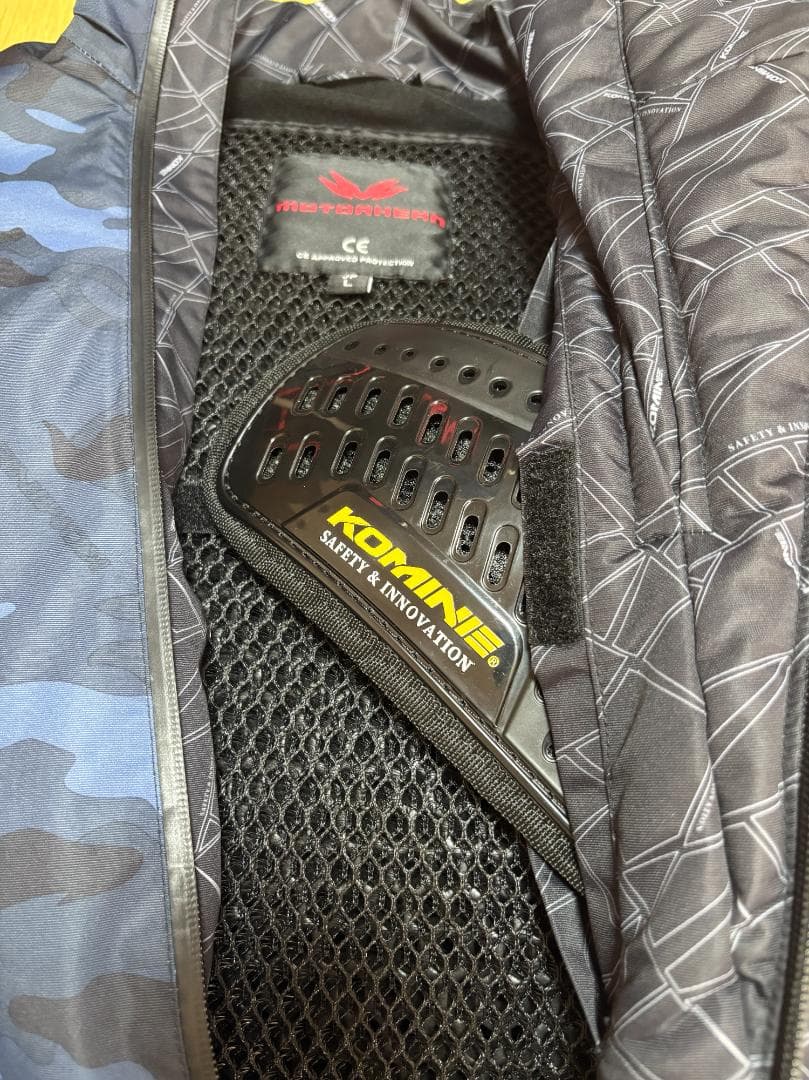 モーターヘッド コミネ コラボ 迷彩 ジャケット Lサイズ 秋冬用