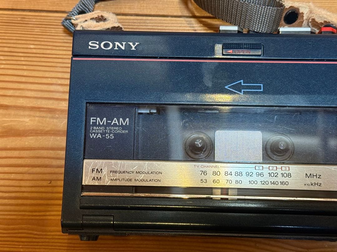 SONY WA-55 カセットプレーヤー ラジオ ソニー - メルカリ