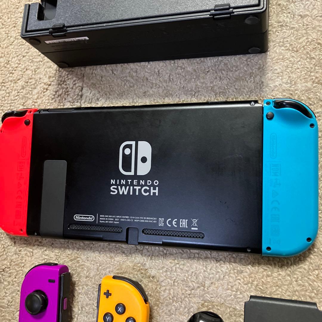 送料込】旧Nintendo Switchセット 箱、説明書なし 動作確認済み - メルカリ