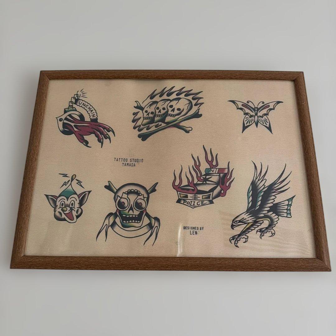 tattoo studioYAMADA タトゥーフラッシュLENデザイン - メルカリ