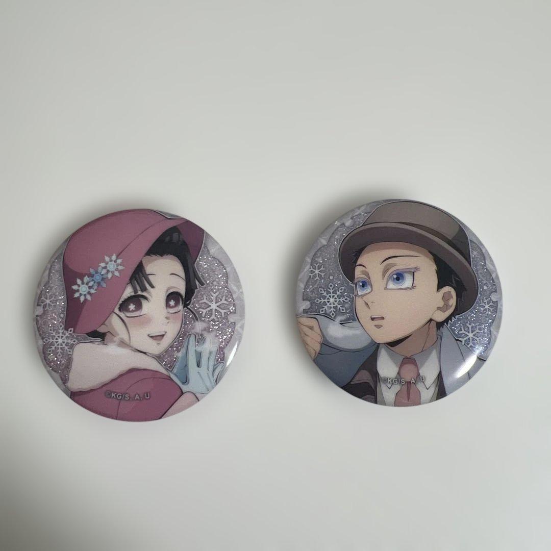 鬼滅の刃 AGF ホログラム缶バッジ 狛治 恋雪 - メルカリ