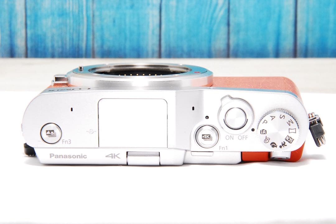 LUMIX GF9 オレンジ 4k SNS Wi-Fi チルト ミラーレス