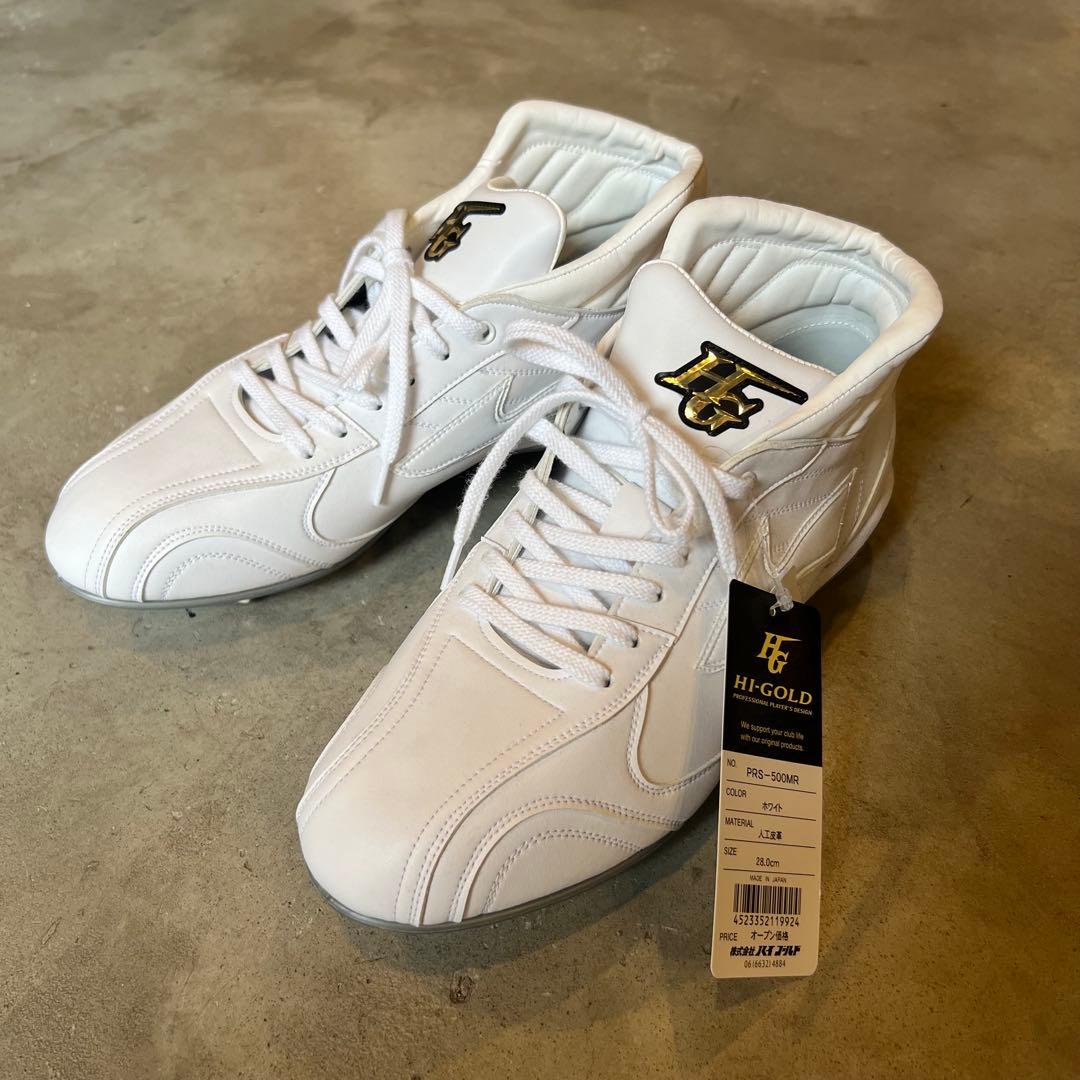 ⭐︎未使用新品⭐︎ ハイゴールド　金具スパイク　28.5cm