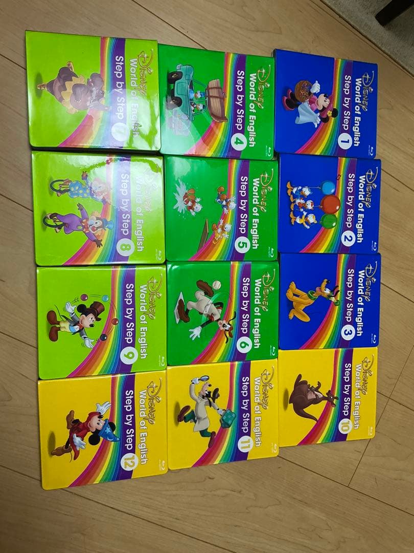 DisneyWorld of English Step byStep12巻セット - メルカリ