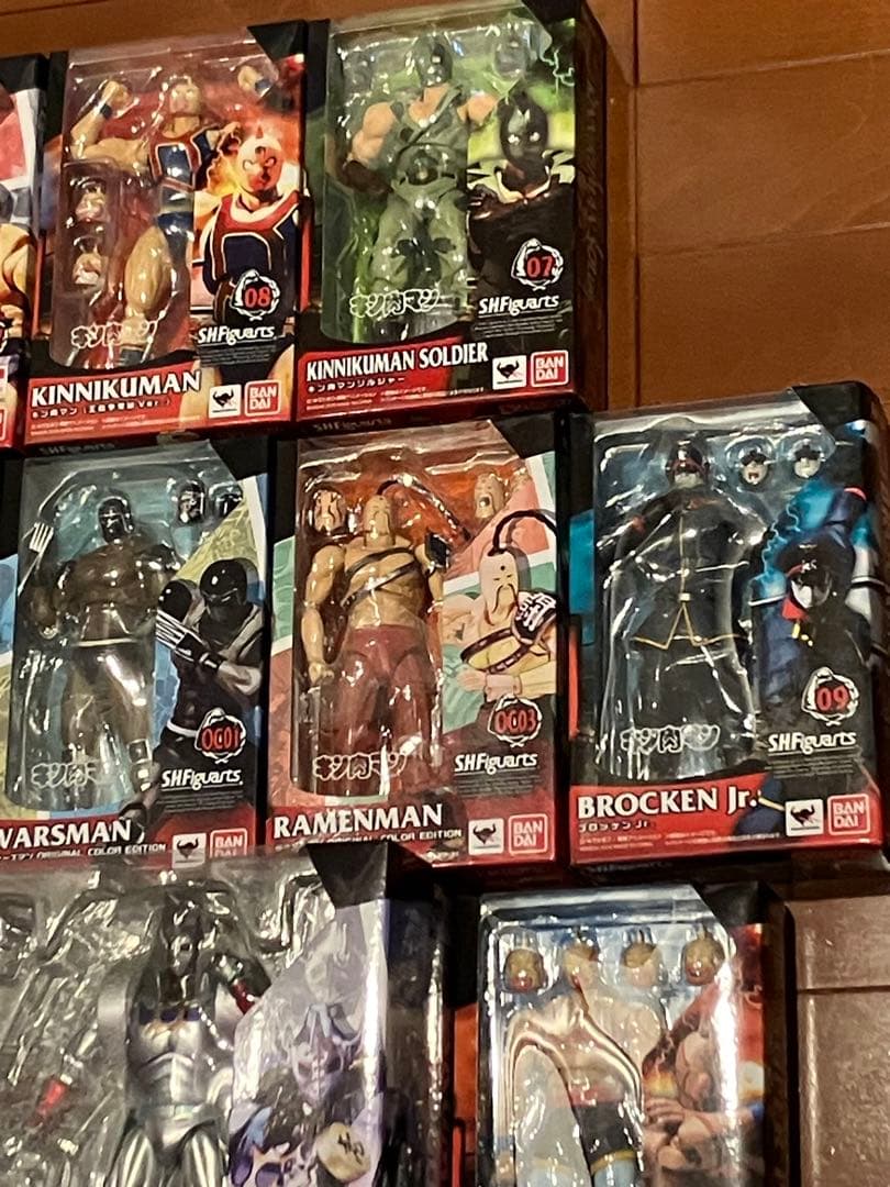 S.H.Figuarts キン肉マン 16体セット ロビンマスク ウォーズマン等