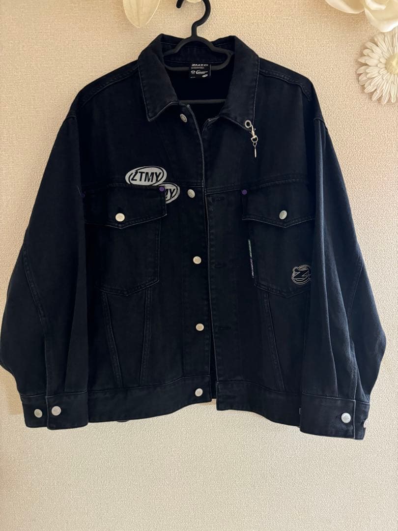 美品】 ずとまよ オーバーサイズ デニムジャケット Lサイズ - メルカリ