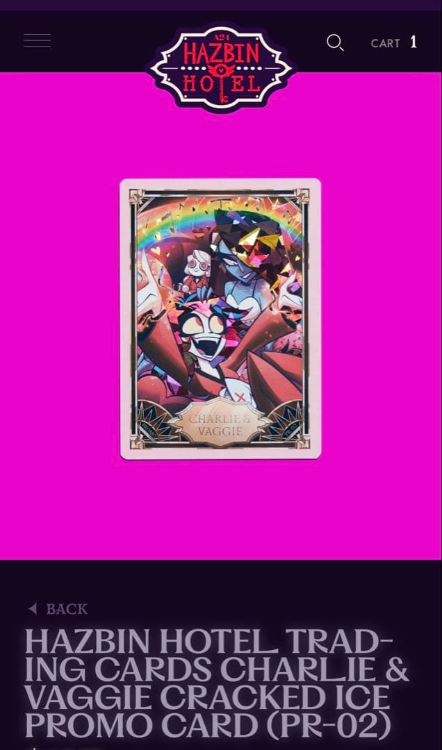 ハズビンホテルプロモカードPR-02 - メルカリ