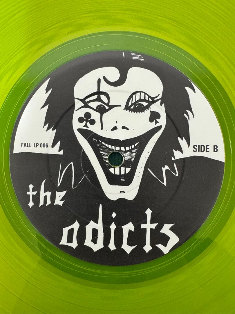 THE ADICTS レコード limited color vinyl 盤極美品 - メルカリ