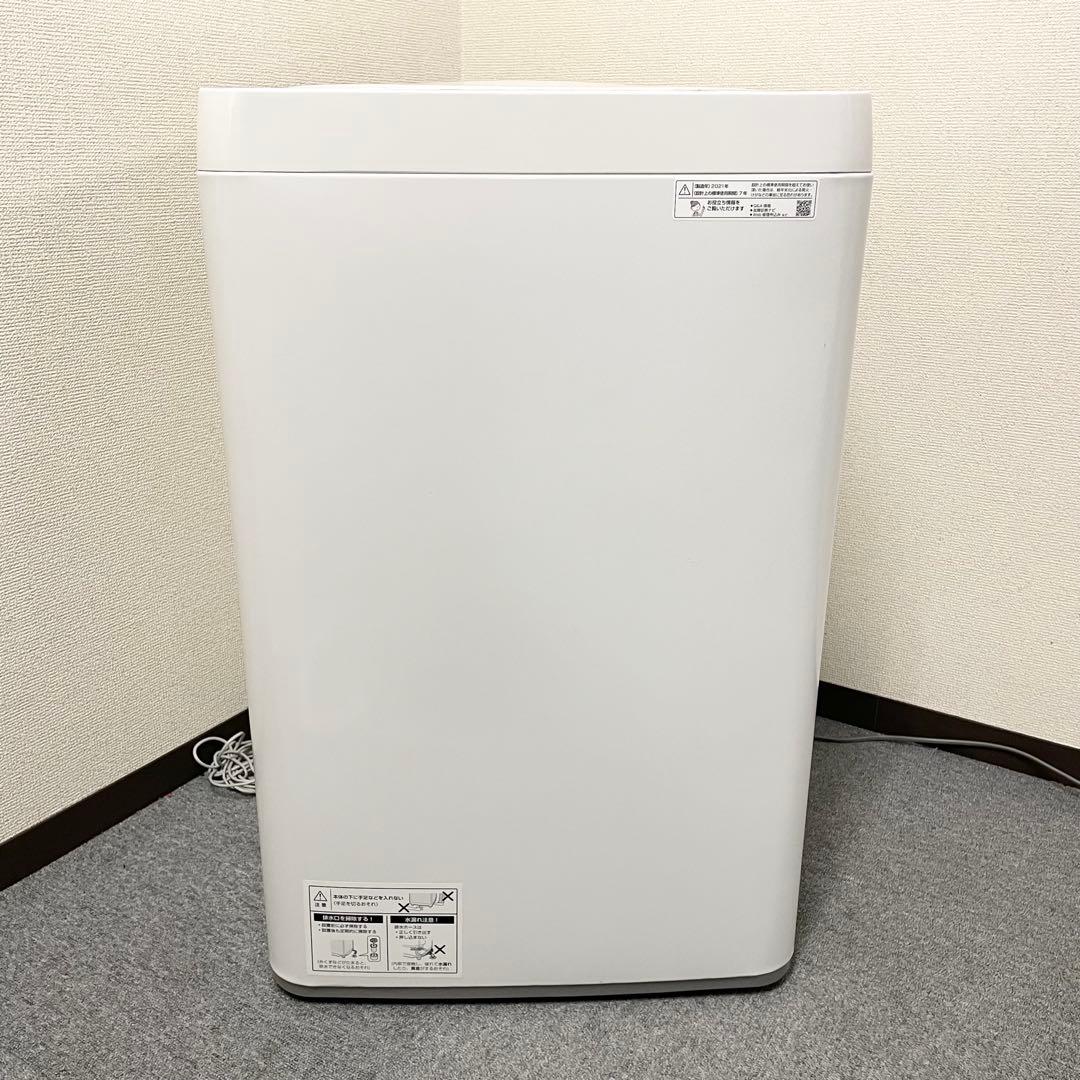 【2021年製】SHARP 全自動洗濯機 5.5kg ES-GE5E-W F