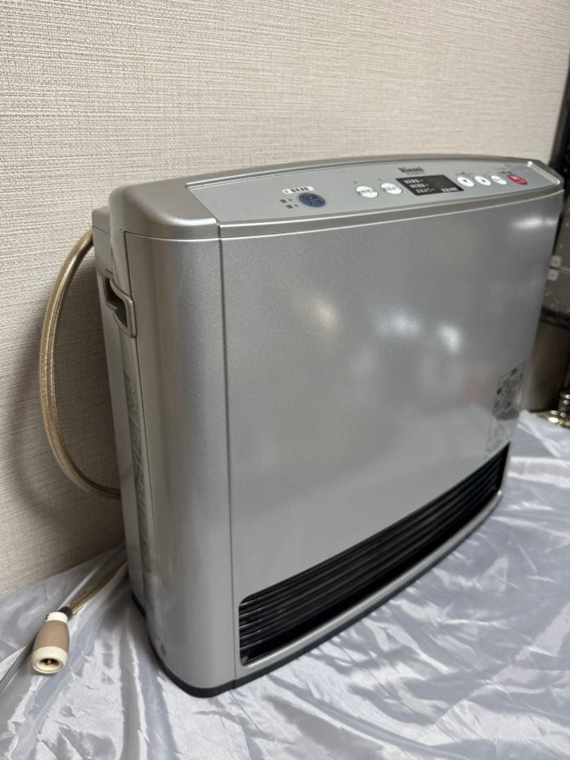 Rinnai RC-E5801TAC ガスファンヒーター ガスホース付き