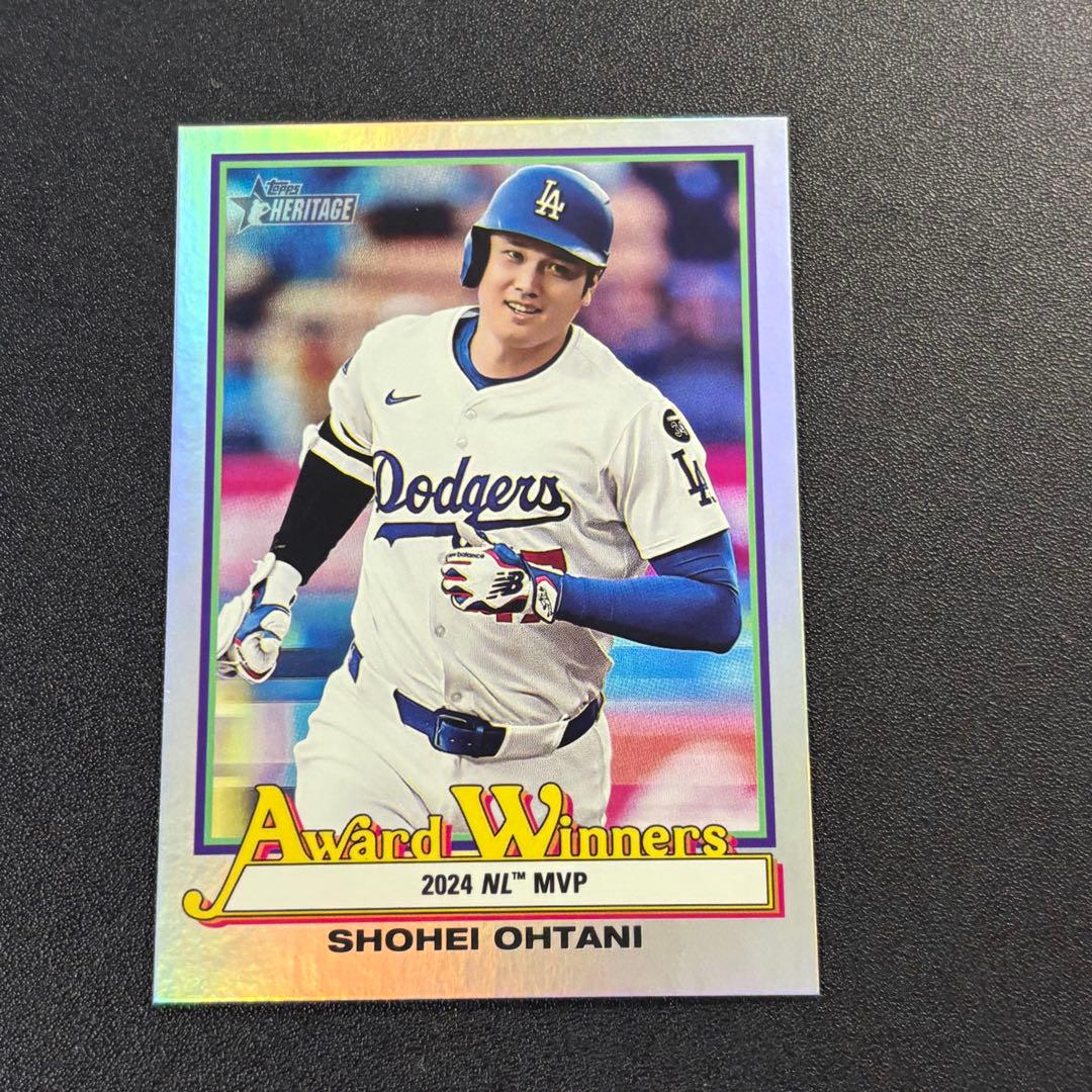 大谷翔平 2025 Topps Heritage RAINBOW パラレル - メルカリ