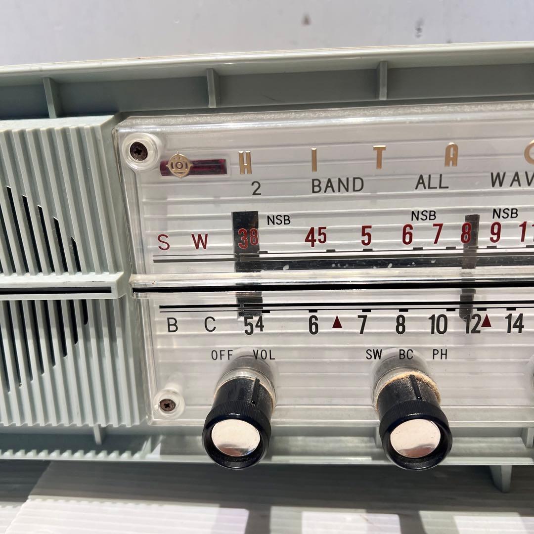 可動品 希少 日立 HITACHI 真空管ラジオ S-552 AM/SW - メルカリ