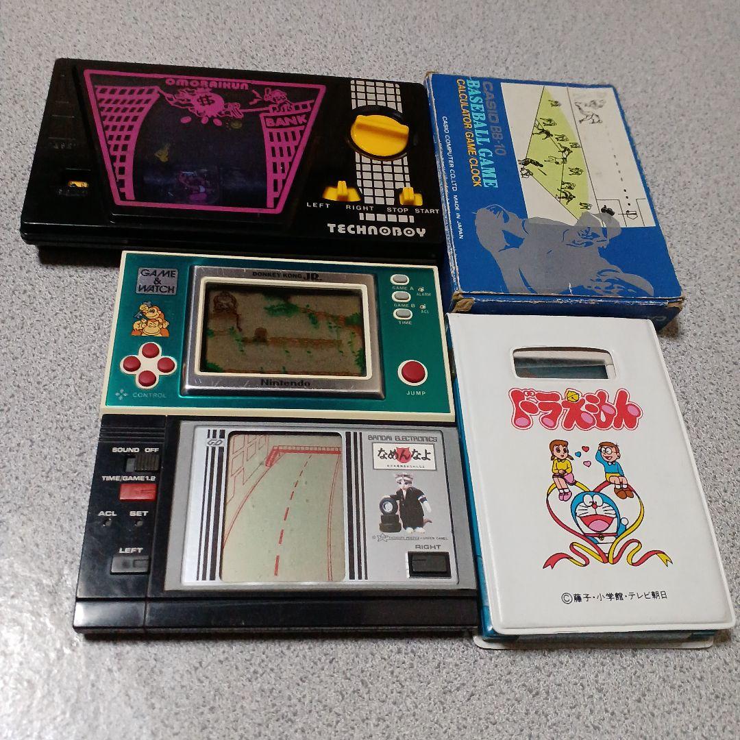 【部品取り】ゲームウォッチ 3個セット【ジャンク】＋2個追加 部品取り】ゲームウォッチ 3個セット【ジャンク】＋2個追加 - メルカリ