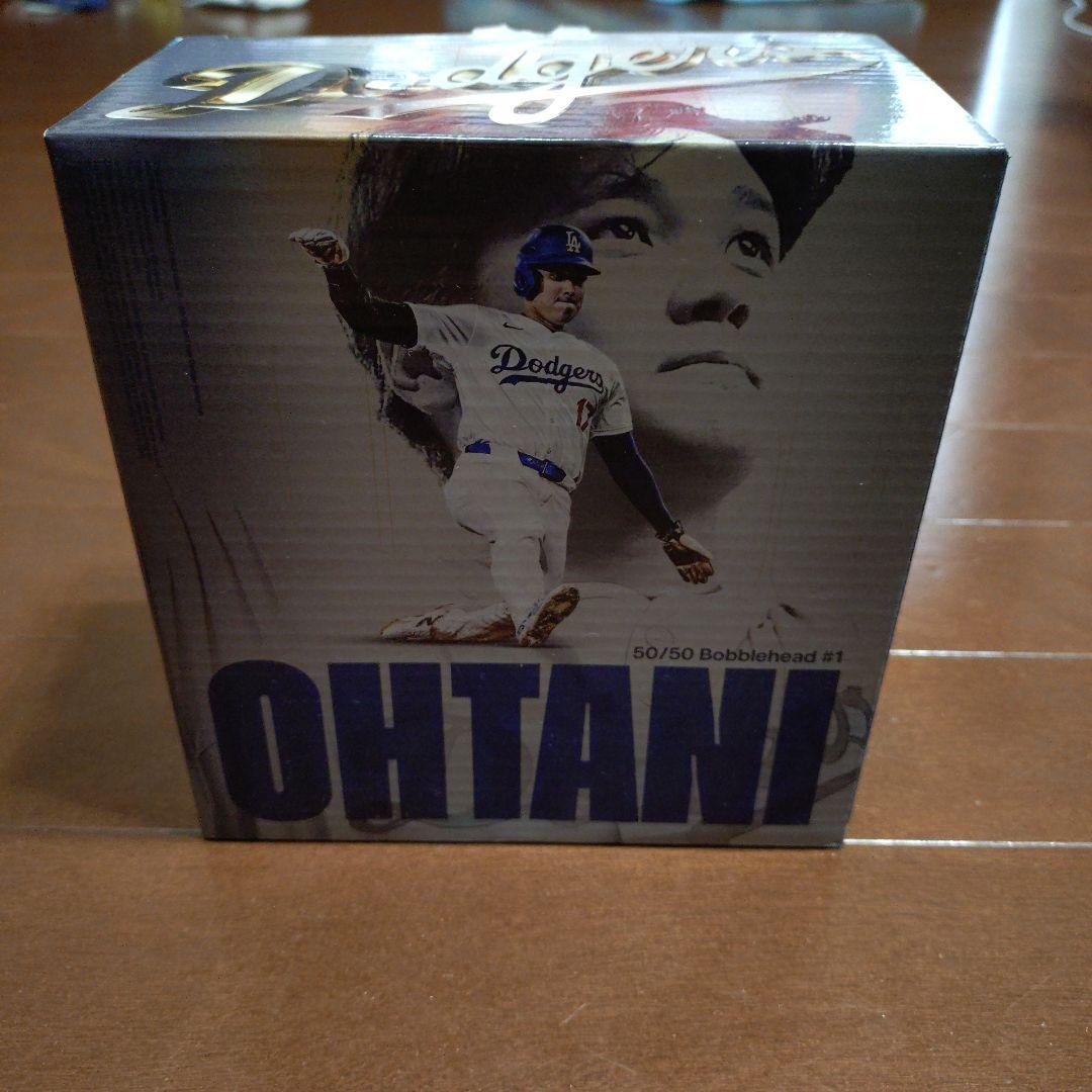 【限定品・非売品】ドジャース　大谷翔平50/50 ボブルヘッド　スタジアム配布品 世界限定2,024体】大谷翔平 ドジャースグッズ ボブルヘッド 50-50達成
