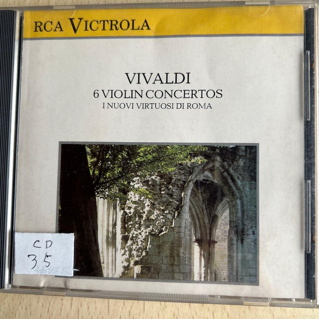ヴィヴァルディ ヴァイオリン協奏曲集 6Concertos クラシックCD 35