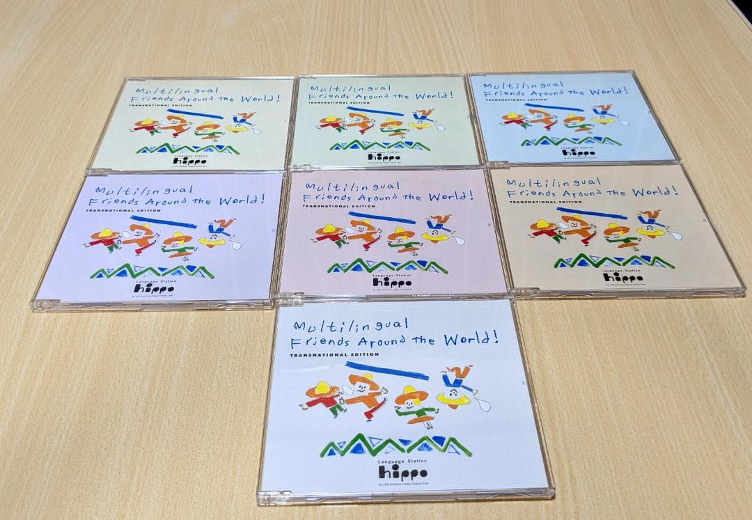 イチロー世界に広がる 多言語仲間 7カ国語 CD14枚 - キッズ