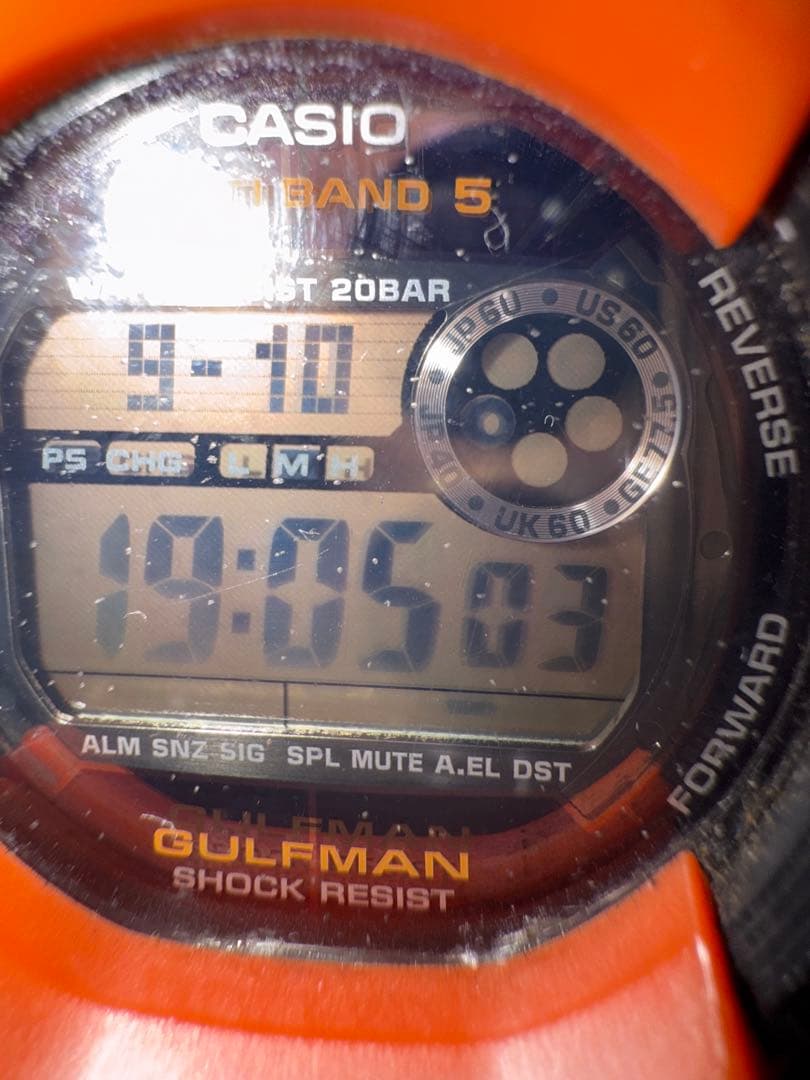 G-SHOCK GULFMAN GW-9100R ガルフマン チタニウム