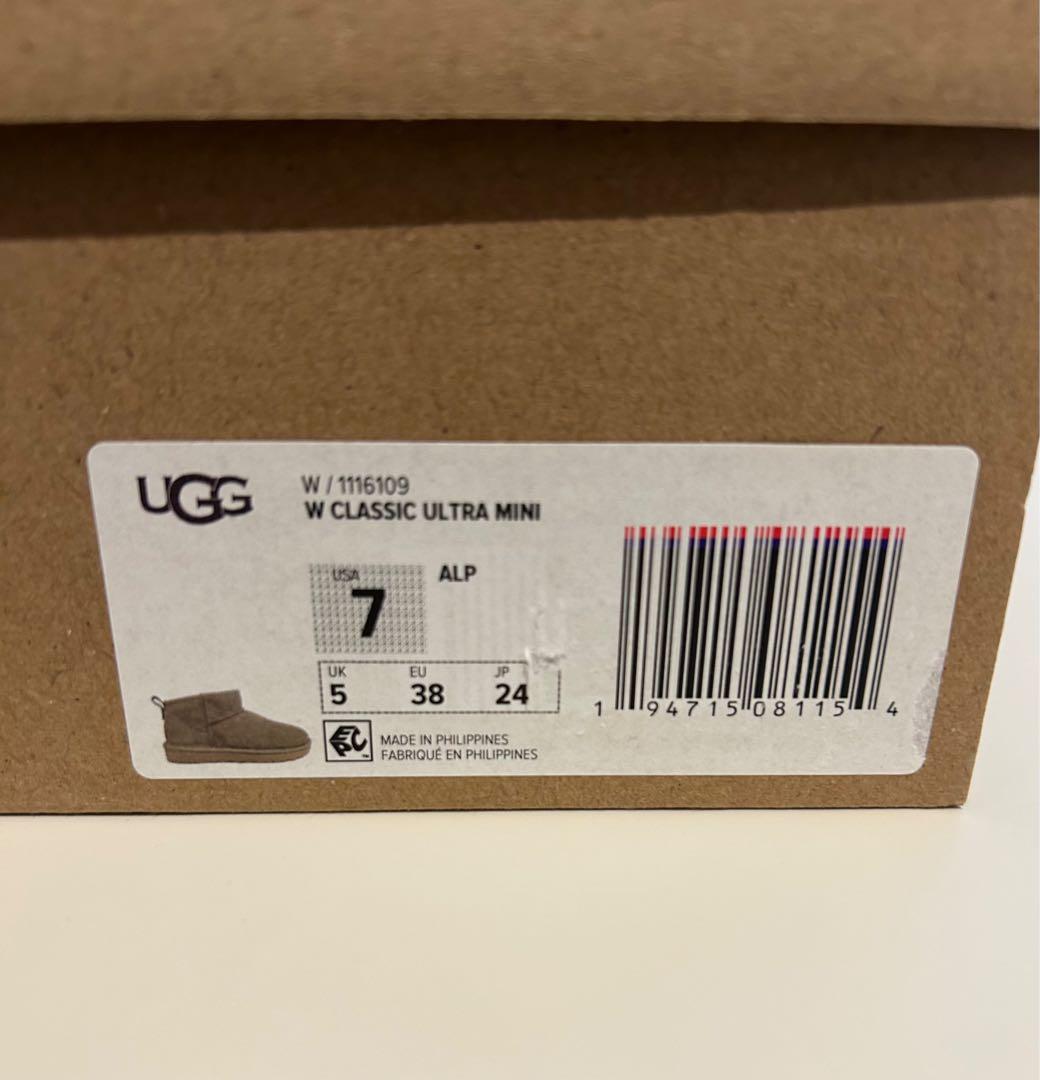 UGG クラシックウルトラミニブーツANTILOPE 24.0cm