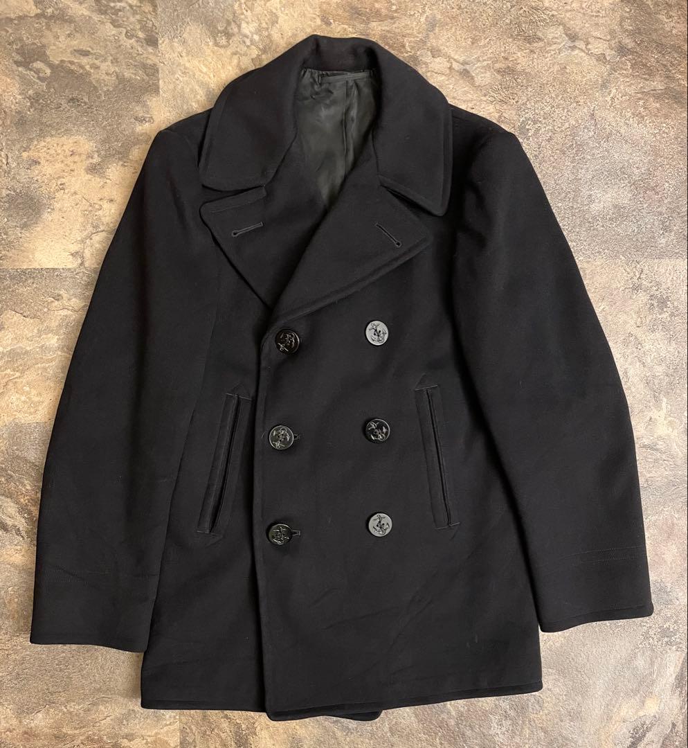 希少サイズ】40〜47s 後期 ヴィンテージU.S.NAVY Pコート 34 - メルカリ